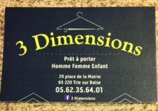 Logo de 3 Dimensions Logo de 3 Dimensions
